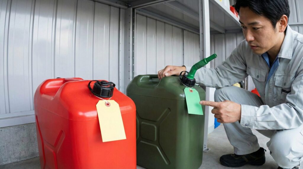 燃料の誤給油を防ぐ対策