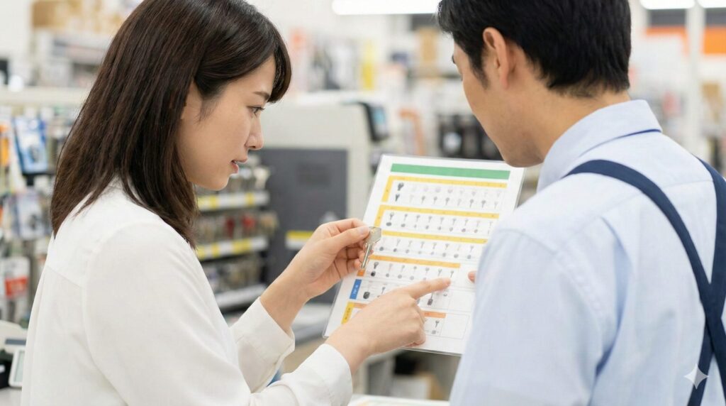 LIXILの合鍵をホームセンターで作成する際の知識