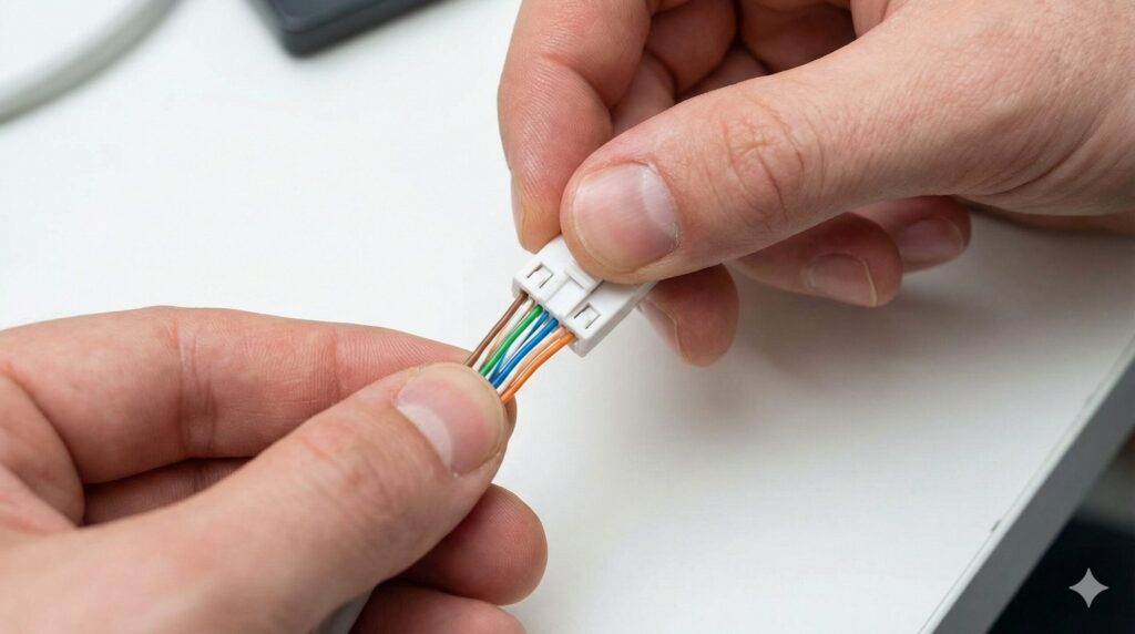 圧着工具不要のツールレスコネクタ活用