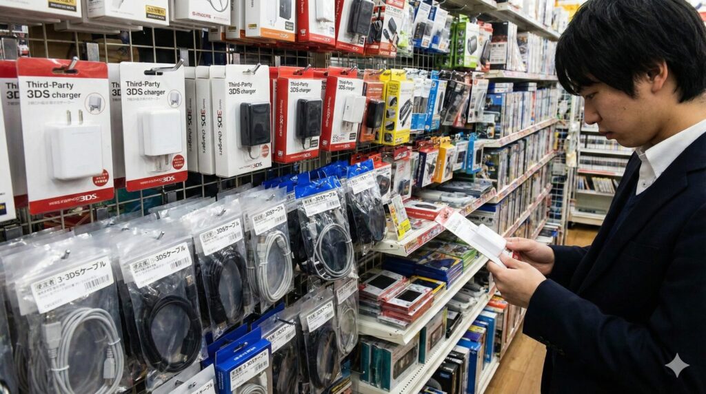 ドンキやブックオフで3DS充電器を探すメリット
