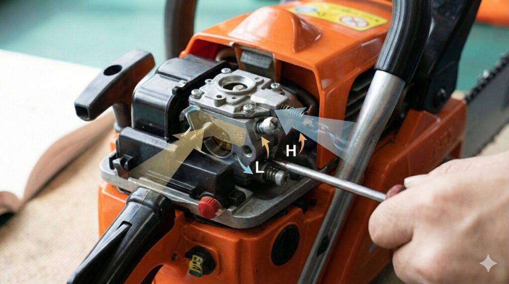 キャブレター調整におけるLとHの意味