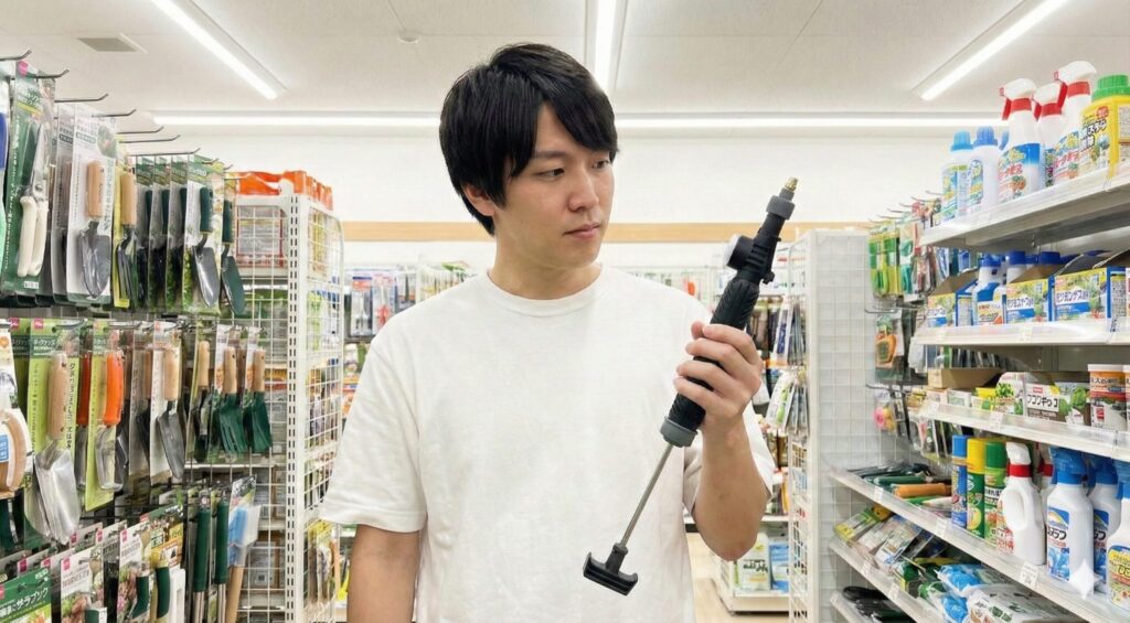 100均の高圧洗浄機の基本的な使い方と選び方