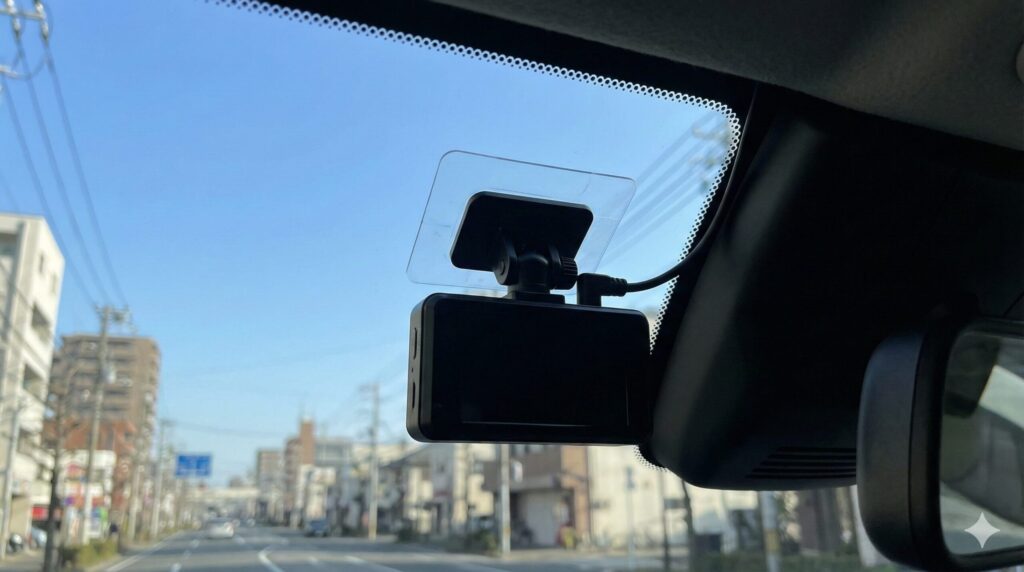 フロントガラスに貼れる透明タイプの特徴