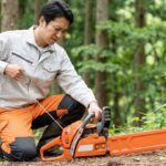 ハスクバーナチェーンソーのかけ方！冷機始動とトラブル対処法完全ガイド