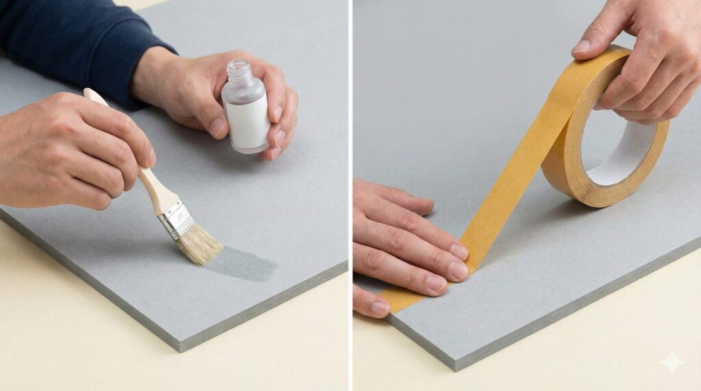 難接着素材NFボードの接着テクニック