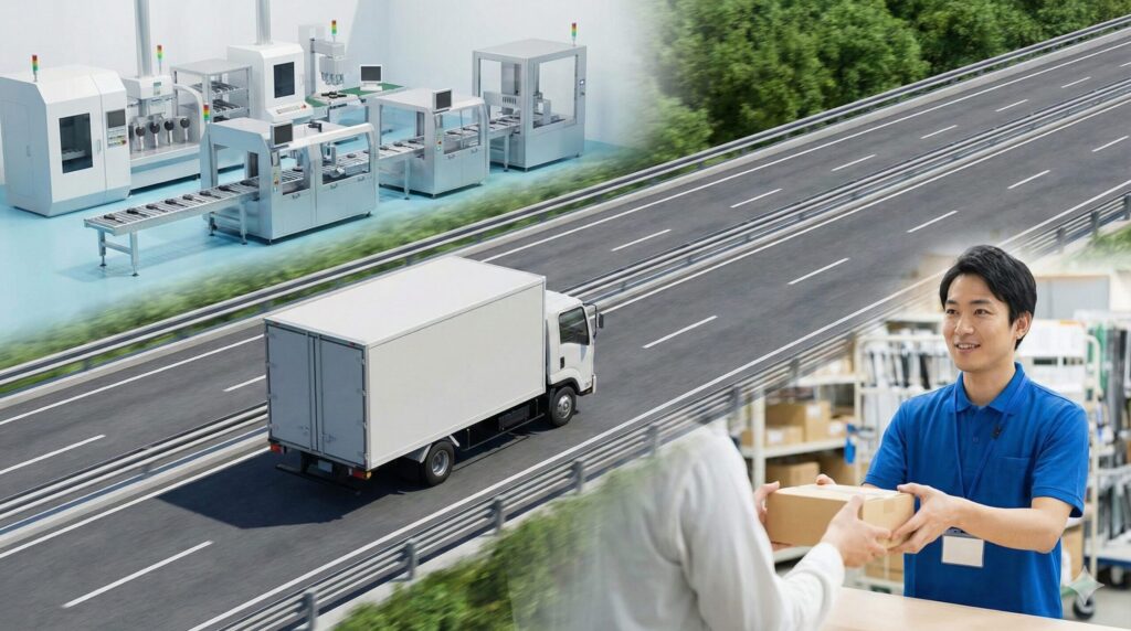 メーカー取り寄せにかかる日数と配送の仕組み