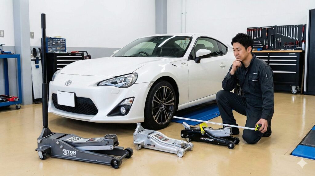 86のフロアジャッキおすすめ製品と選び方