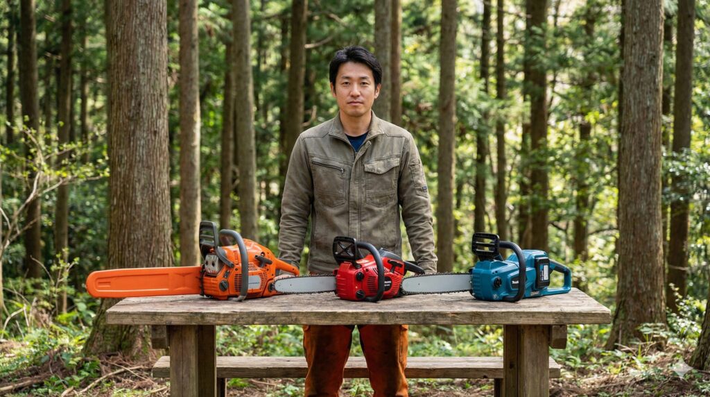 タイプ別40ccチェーンソーのおすすめモデル