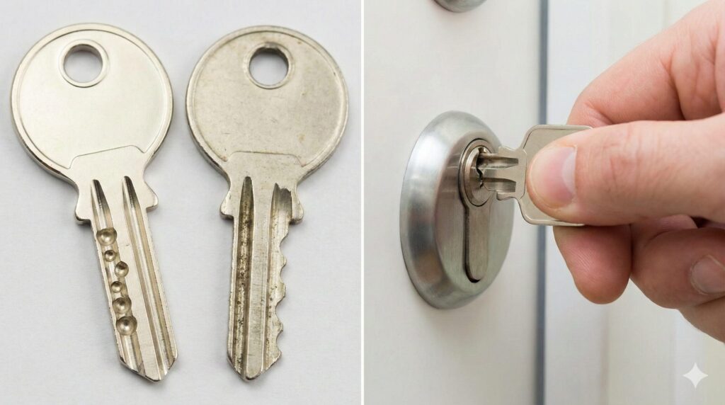 複製の精度による故障リスクと純正キーの推奨理由