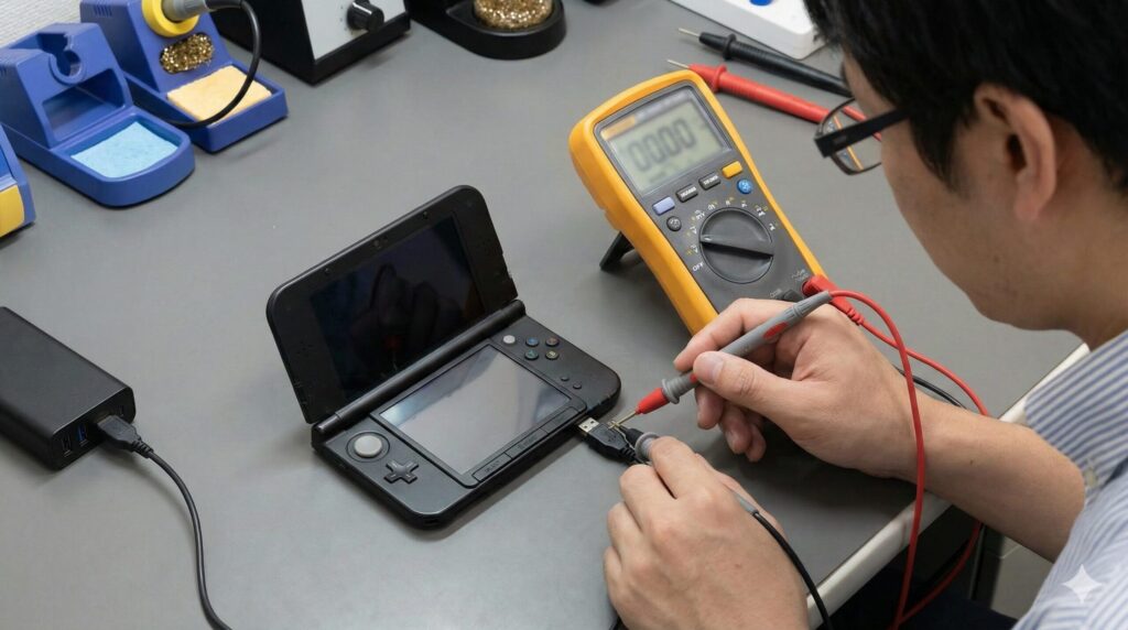 3DS充電器の代用で気になる電圧と安全性の真実