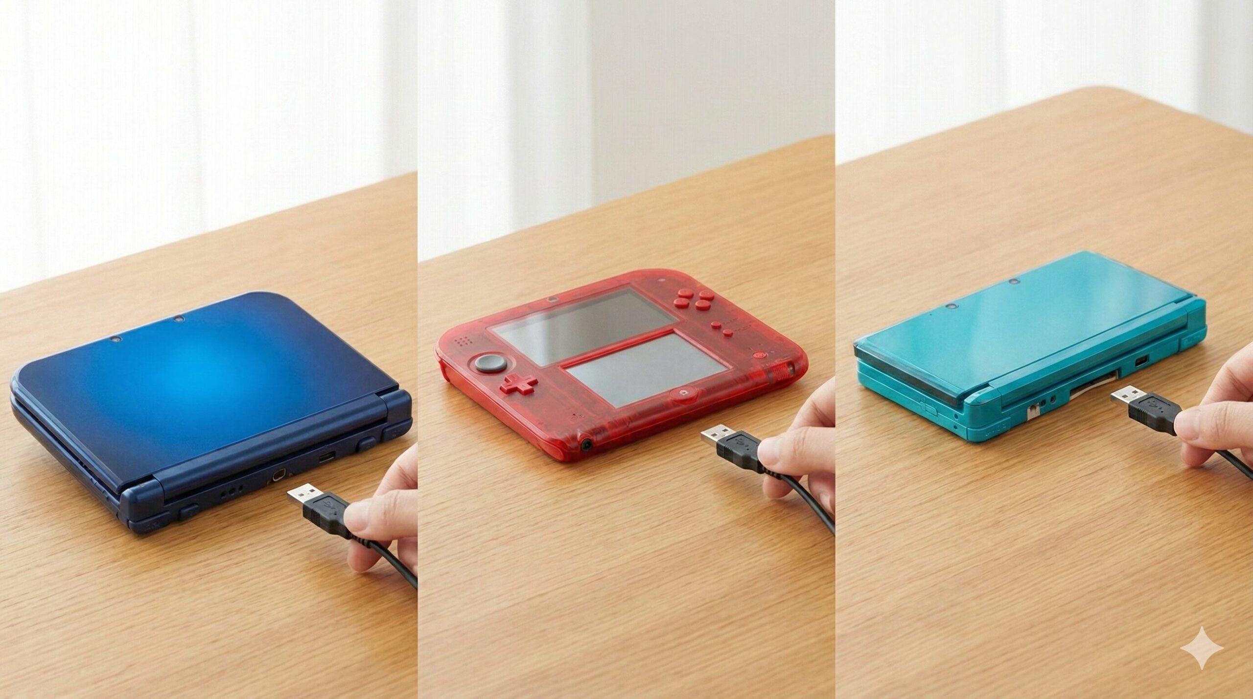 3DS用 USB充電ケーブル (3DS/3DS LL/DSi/DSiLL対応) [CY-3DSUSB-ST]｜の