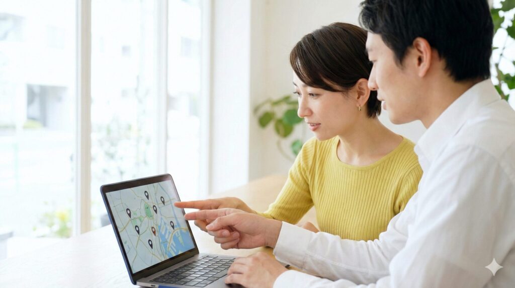 貸出実施店舗の検索方法とエリア情報