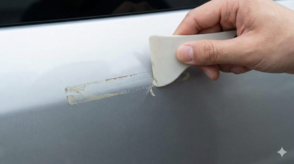 跡が残らない剥がし方と専用ツールの活用