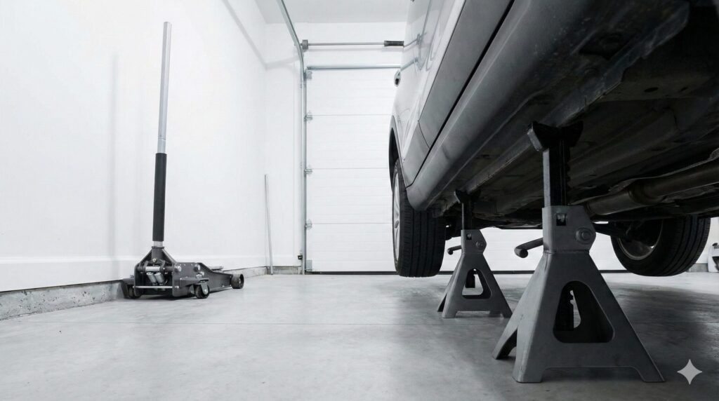 安全なジャッキの使い方と保管