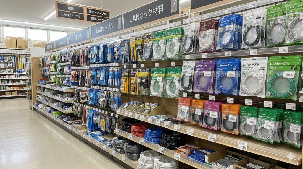 カインズやコーナンの売り場と在庫状況