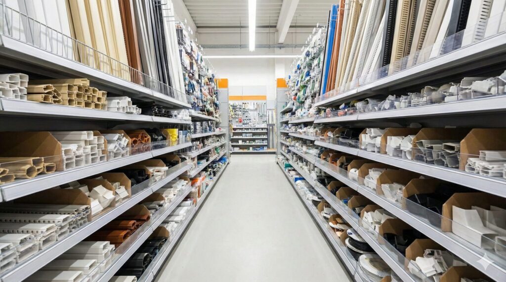 配線モールの売り場や取り扱い店舗の特徴