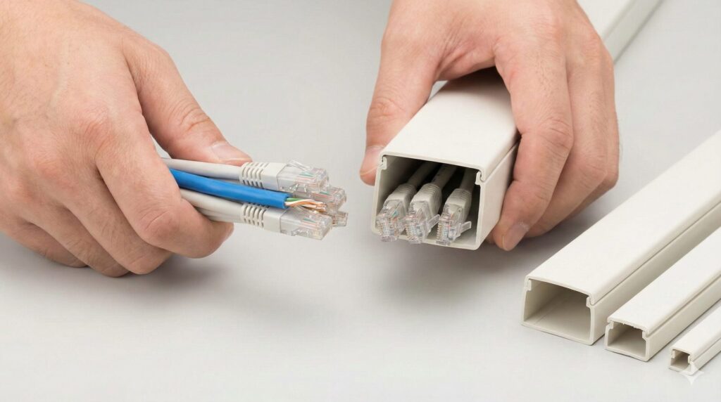 ケーブルの本数に合うサイズや太さの基準