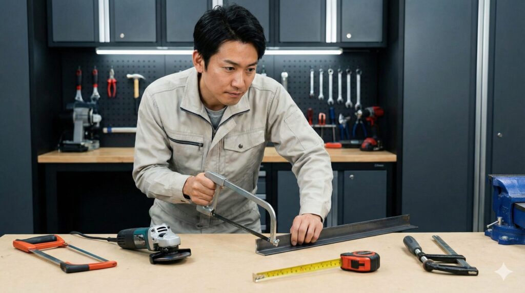 お店で切れない場合にDIYで切断する方法