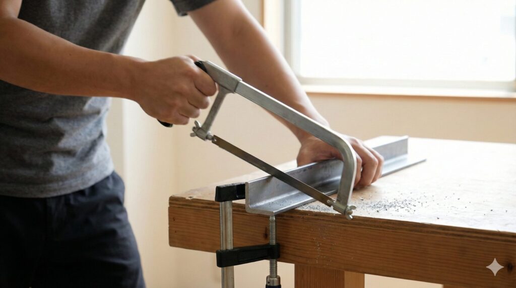 金切ノコを使って手動で切る手順とコツ