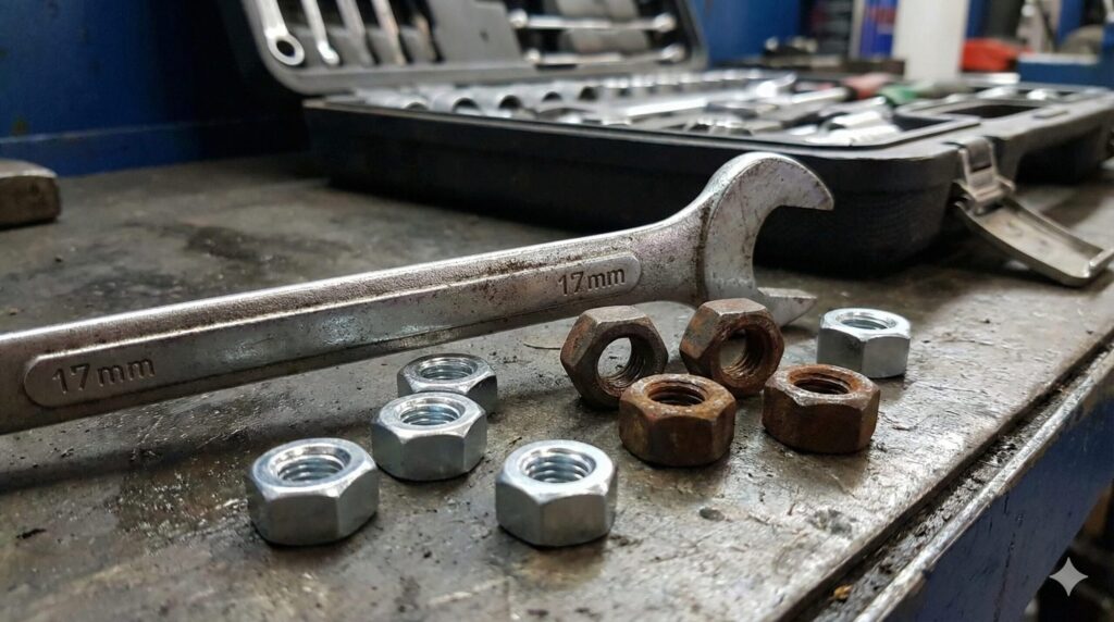 17mmスパナのナットサイズ運用注意点
