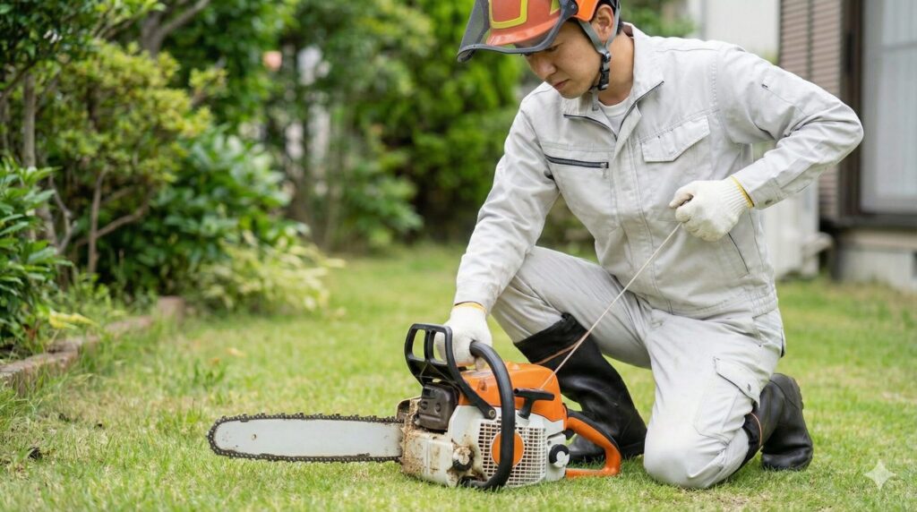 GC301等の正しいエンジンの掛け方