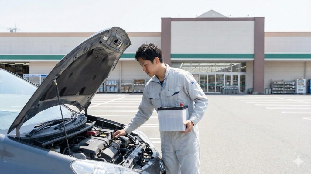 40B19LをホームセンターDCMで交換する手順