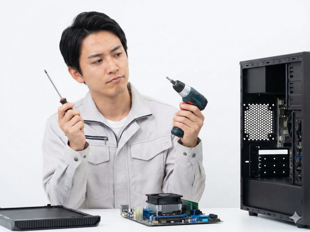 PC自作に電動工具は必要か徹底解説