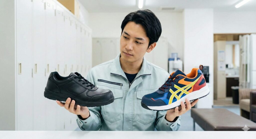 安全靴は支給か自前か確認しよう