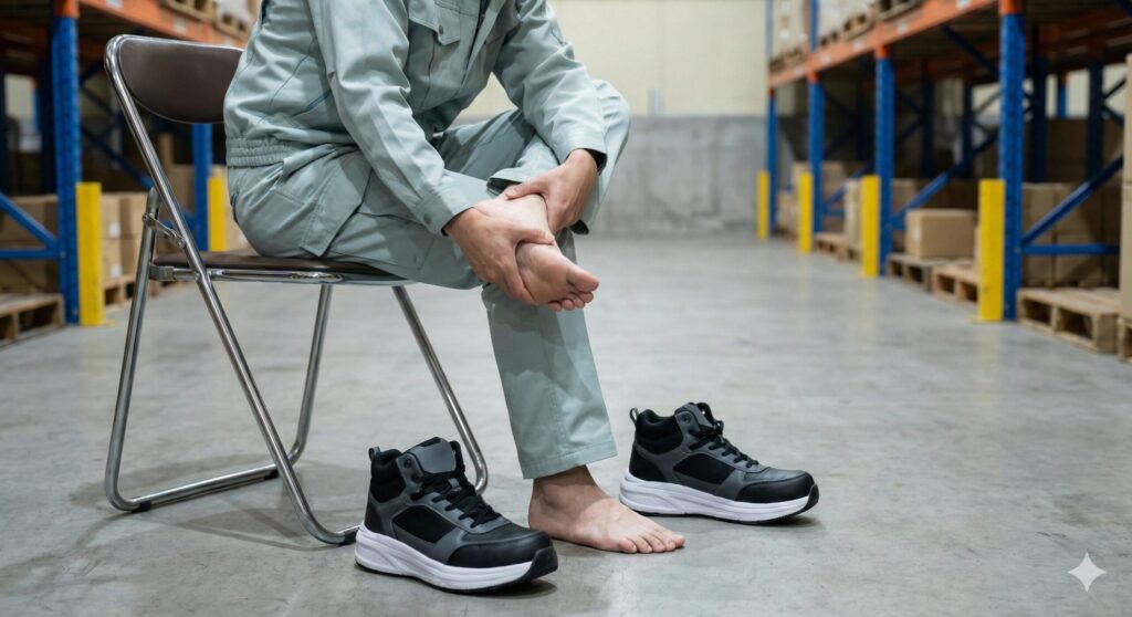 足が痛い原因と疲れない靴の条件