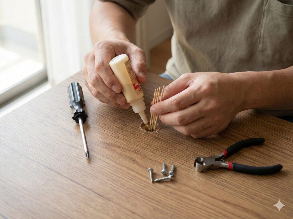 ネジが空転する原因とリカバリー