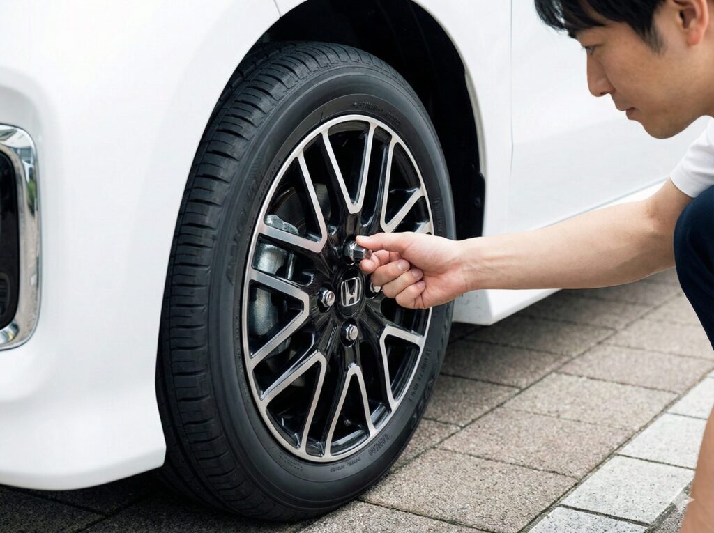 最初の締め付けは工具を使わず手締めで行う