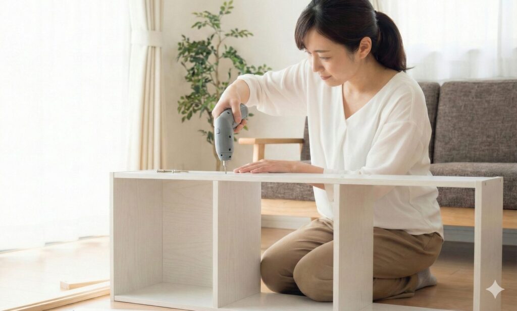 家具の組み立てに使える実用性