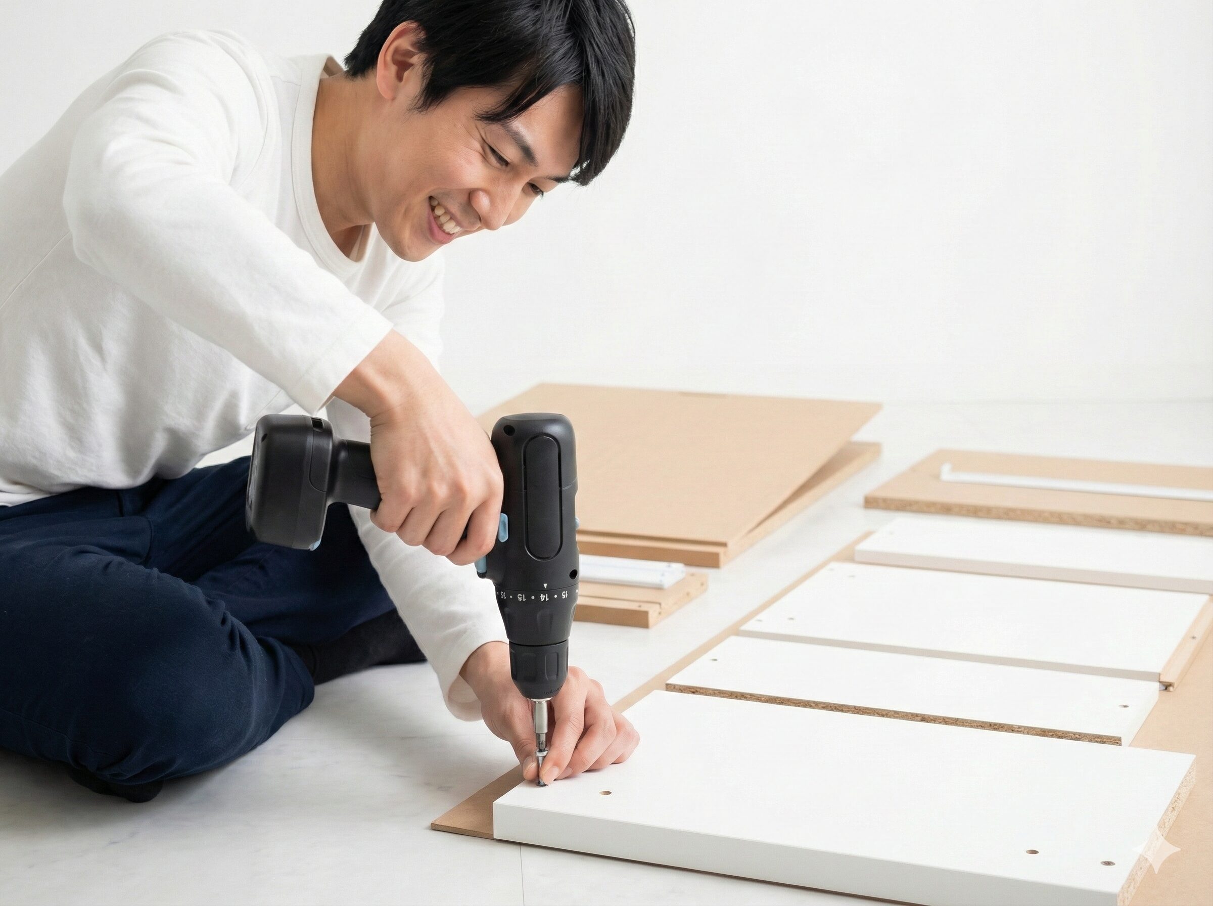 IKEAの電動ドライバーは弱いが家具組立に最適