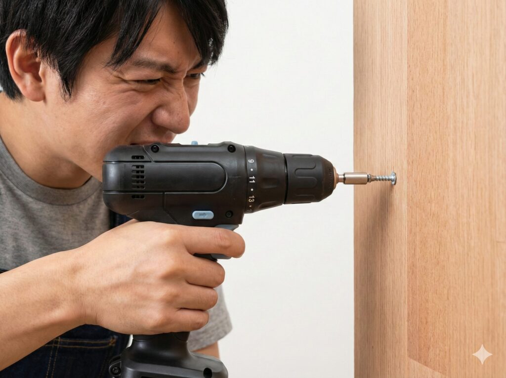 トルク不足でネジが入らない時