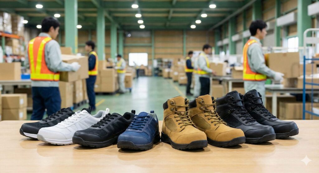 Amazonバイトにおすすめの安全靴
