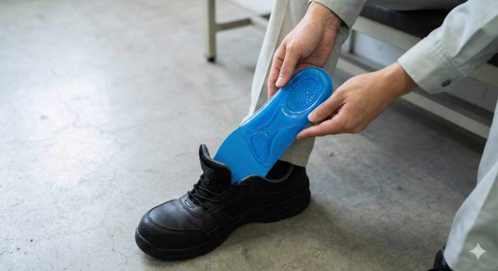 インソールで疲労対策を強化する