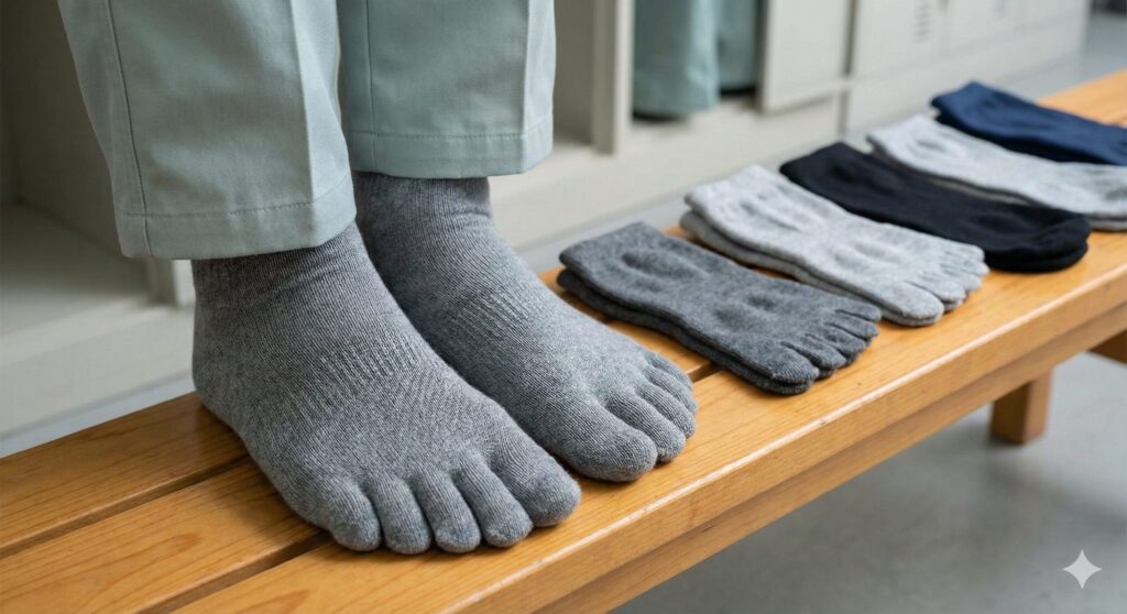 蒸れを防ぐ靴下の選び方と対策