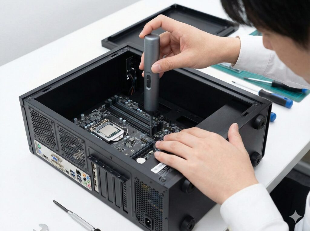 PC組み立て用電動ドライバーのおすすめ活用術