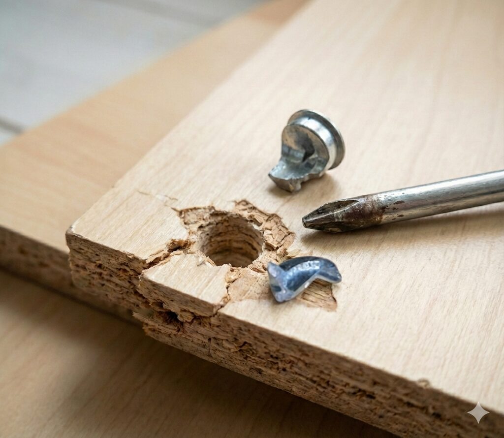 使えない工具で失敗？カムロック破損の真実