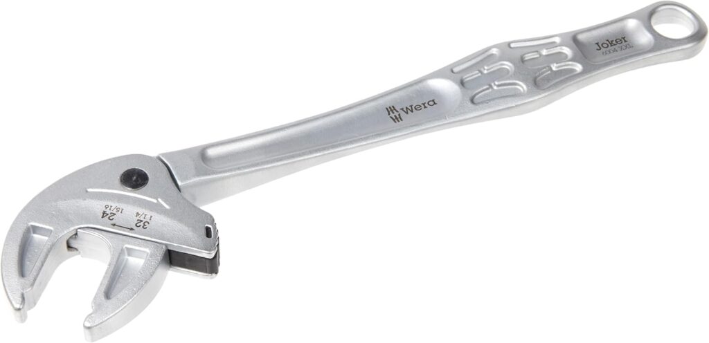 狭い場所で活躍する自動調整レンチ