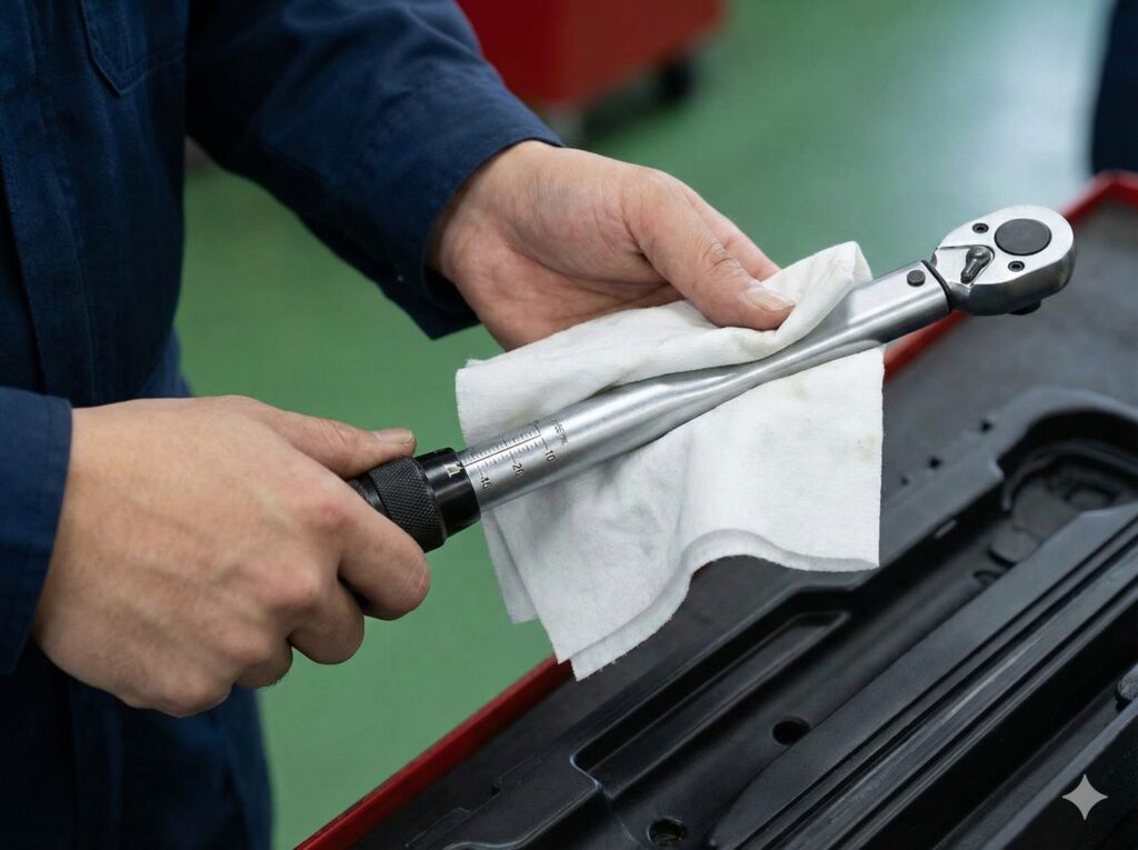 精度を維持する保管時のリリース操作と清掃