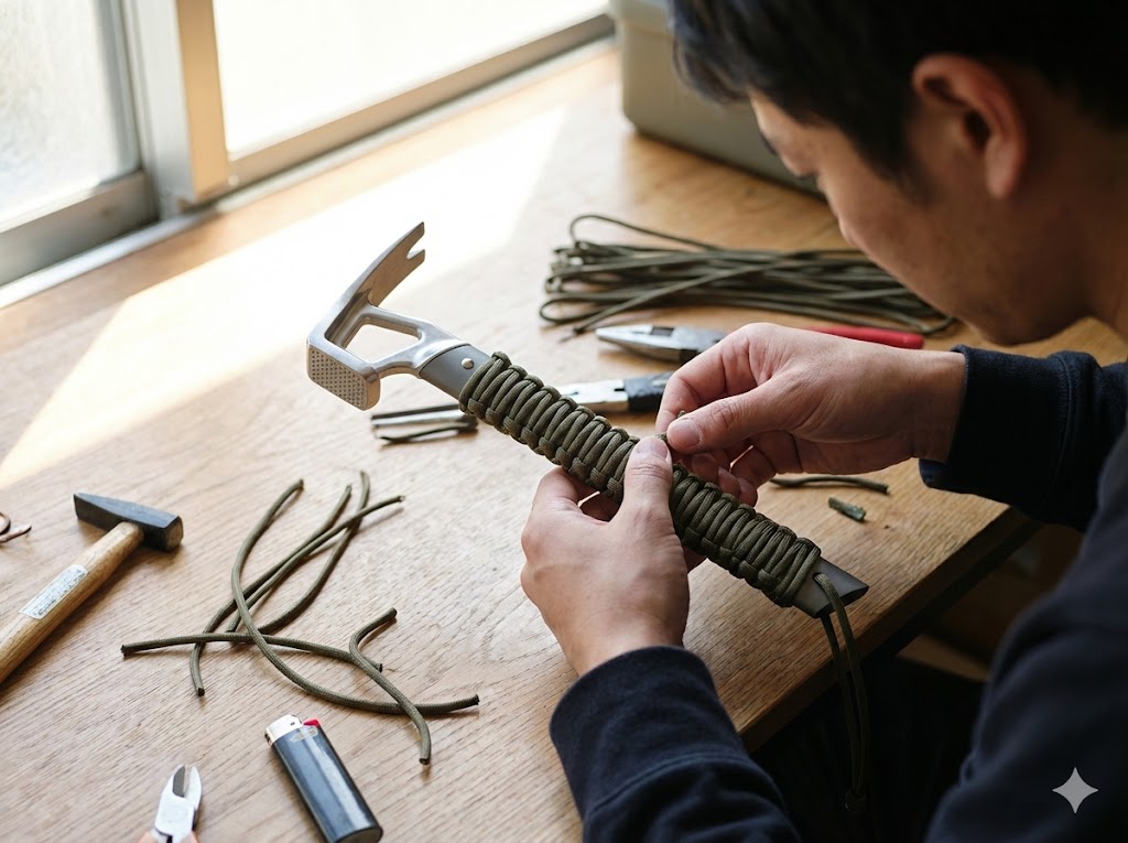 MSRハンマーでペグ抜きを解決する改造