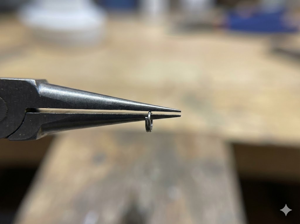 先端の薄さと強度が極小リング攻略の鍵