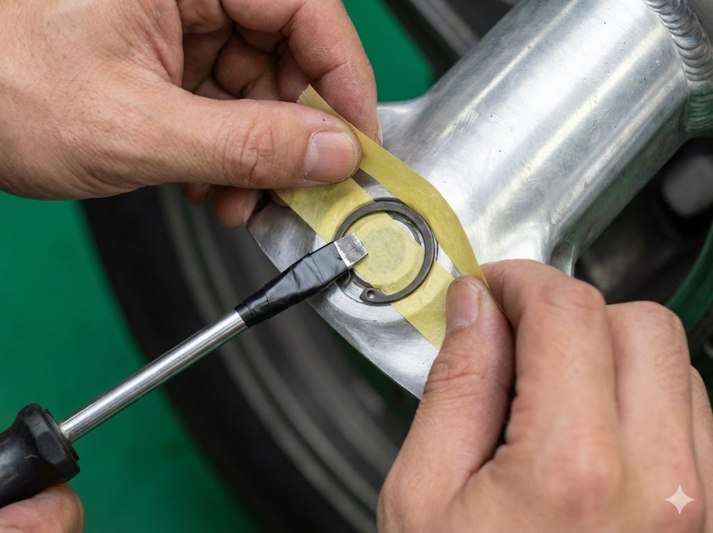 代用時に部品を傷つけない注意点