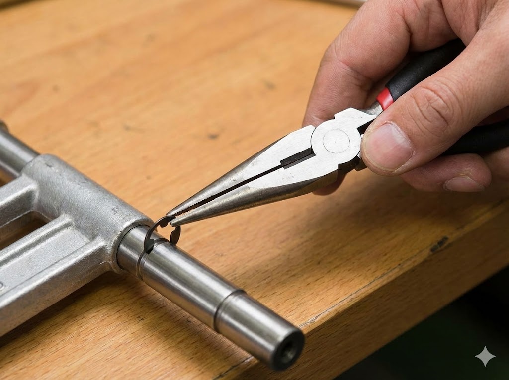 100均工具でもできるEリングの安全な取り付け方