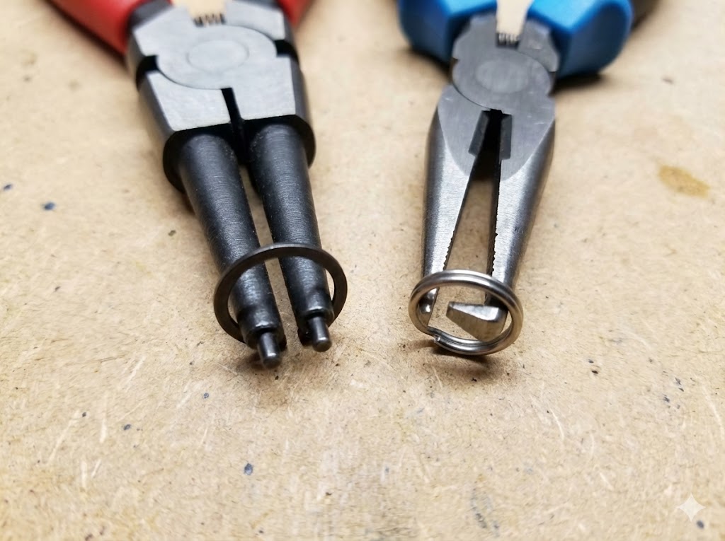 釣り用スプリットリングプライヤーとの違い