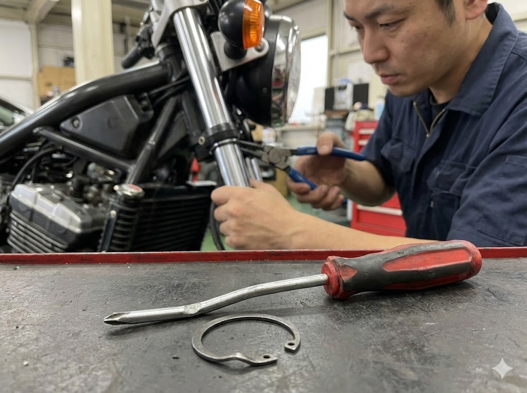 バイクや車の整備には代用工具を使わない