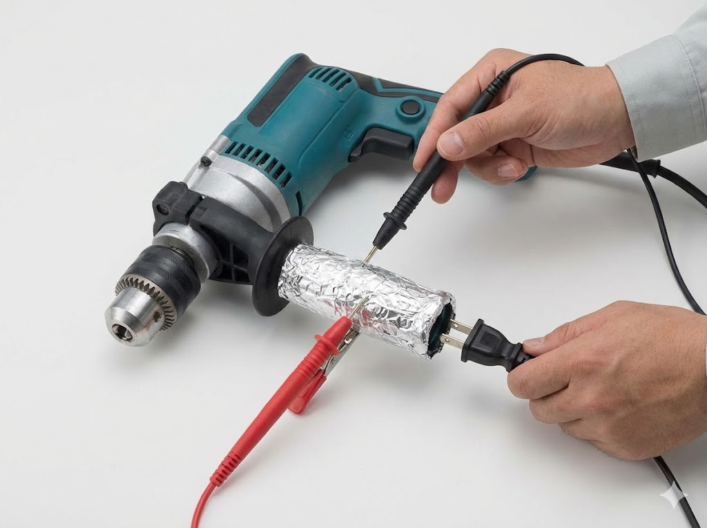 二重絶縁機器の確実な測定