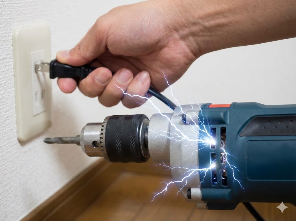 漏電や火花の確認と対処法