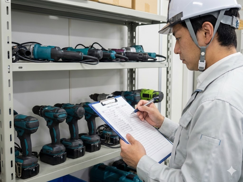 現場での定期点検と法的義務